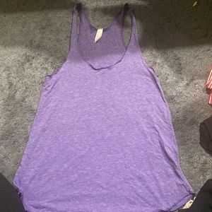 American apparel purple tank